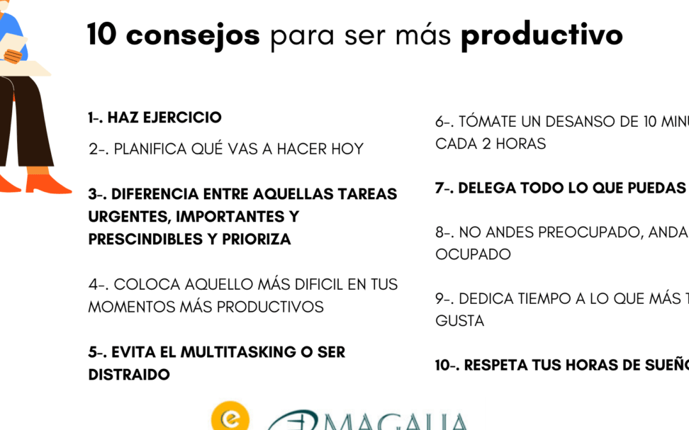 10 consejos para ser más productivo y eficiente - Mercadillo5 10 consejos para ser más productivo y eficiente - Mercadillo5