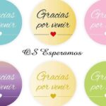 Ideas de etiquetas y diseños para una decoración de fiesta con mensaje