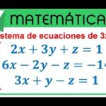PDF gratis: Sistemas de ecuaciones 3x3 para problemas