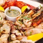 Recetas con mariscos y plantas comestibles para una dieta saludable