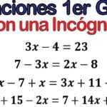 Resuelve ecuaciones lineales de una incógnita fácilmente